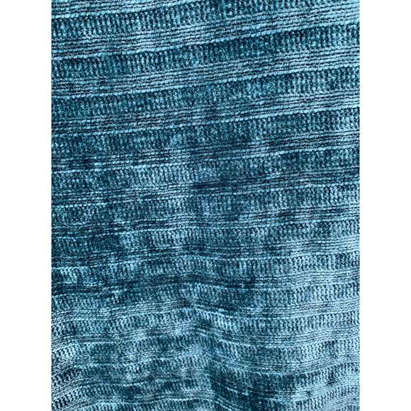 J Jill Velour Crowl Neck Sweater XS Blue - Picture 5 of 6